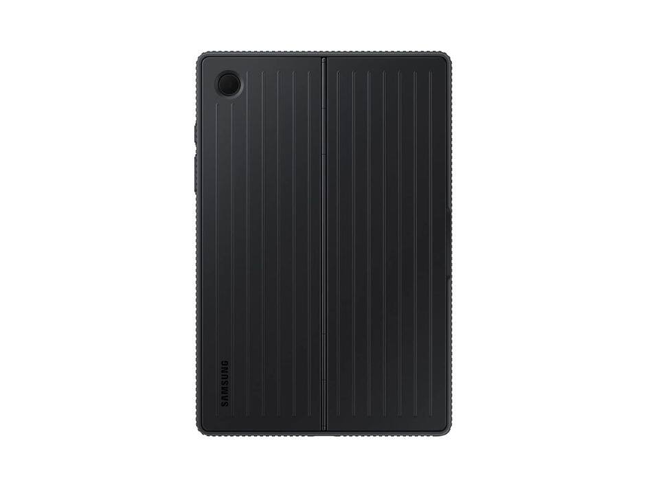 Front. Samsung - Samsung Galaxy Tab A8 Protective Standing Cover I Color: Black - Black.