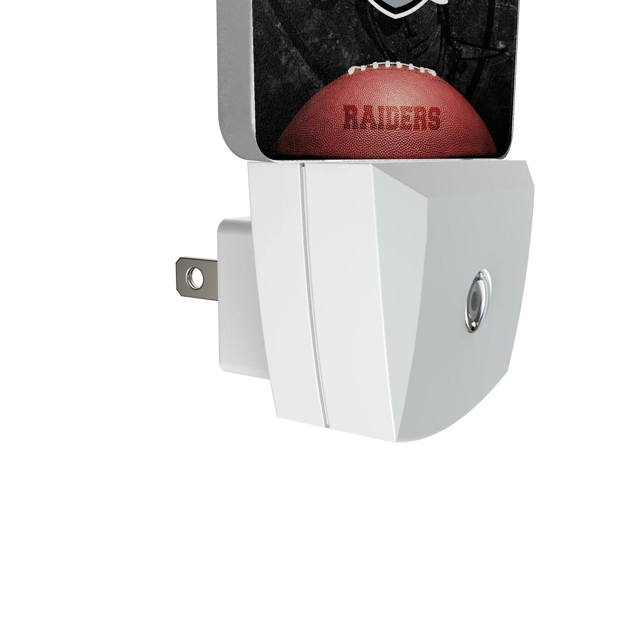 Alt View 2. Keyscaper - Oakland Raiders Legendary Design Nightlight 2-Pack - Multicolor.