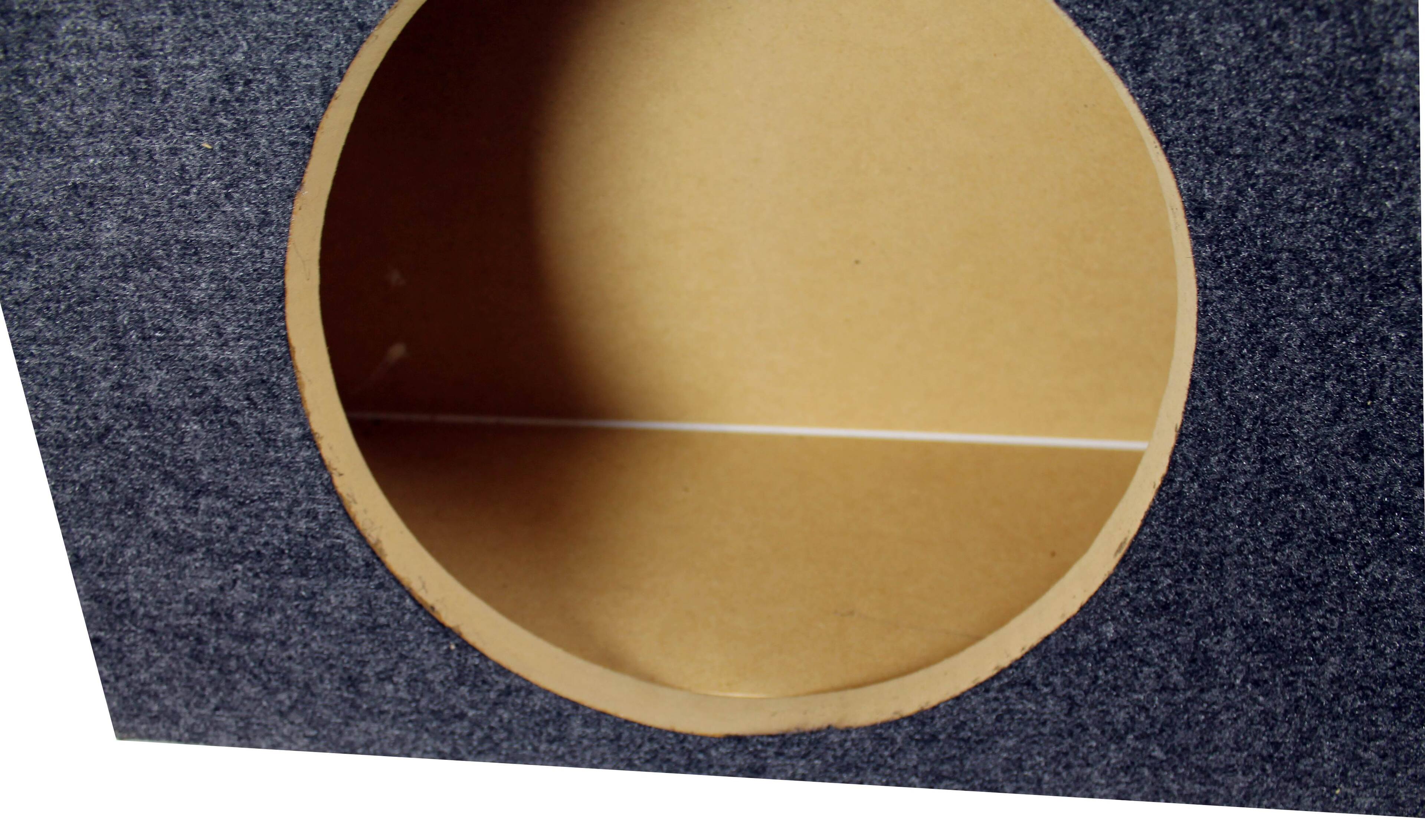 Alt View 2. QPower - Q Power Dual 10" Sealed Heavy Duty Truck Subwoofer Box Enclosure | HD210-TRUCK.