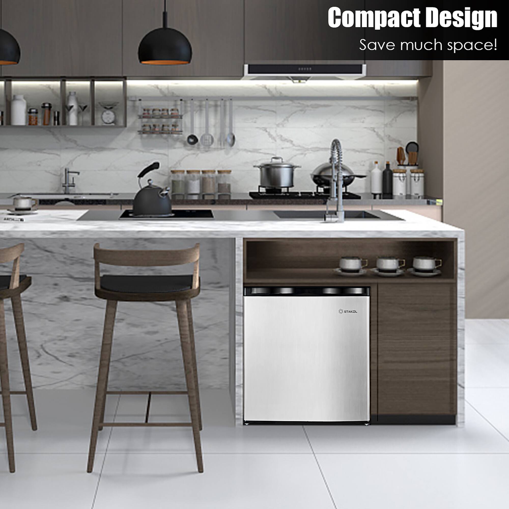 Compact Design Save much space! STaLL