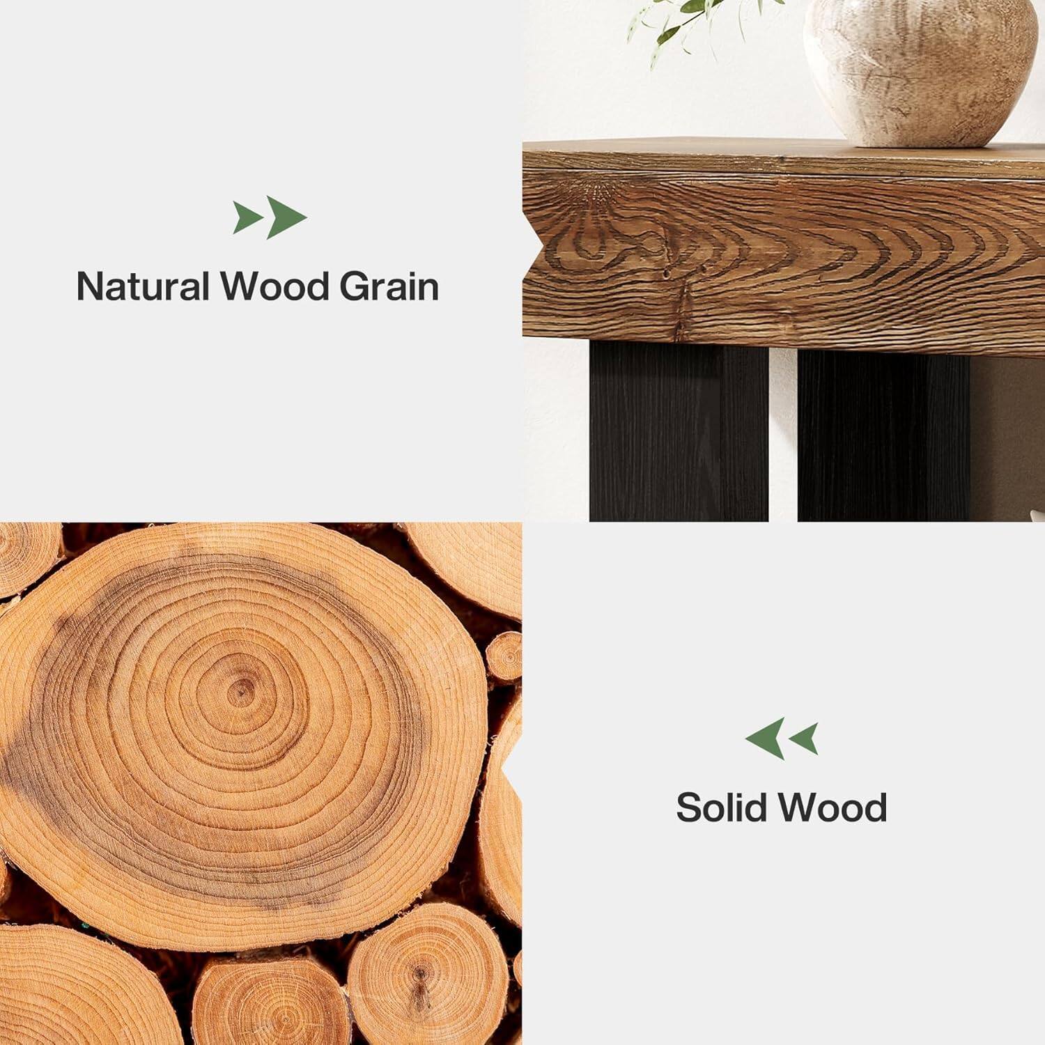 Natural Wood Grain

Solid Wood