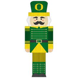 Fan Creations - Oregon Ducks 31'' Nutcracker Leaner - Multicolor