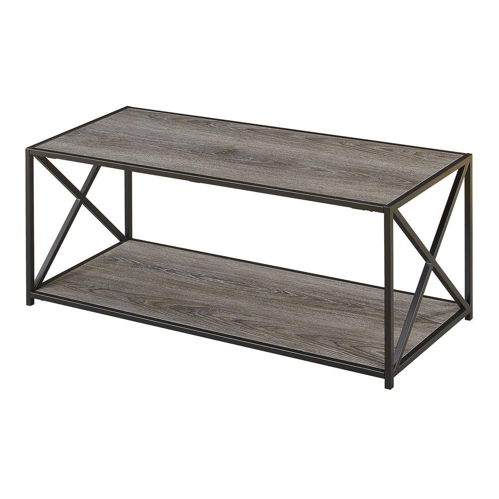 Convenience Concepts - Tucson Coffee Table - Weathered Gray