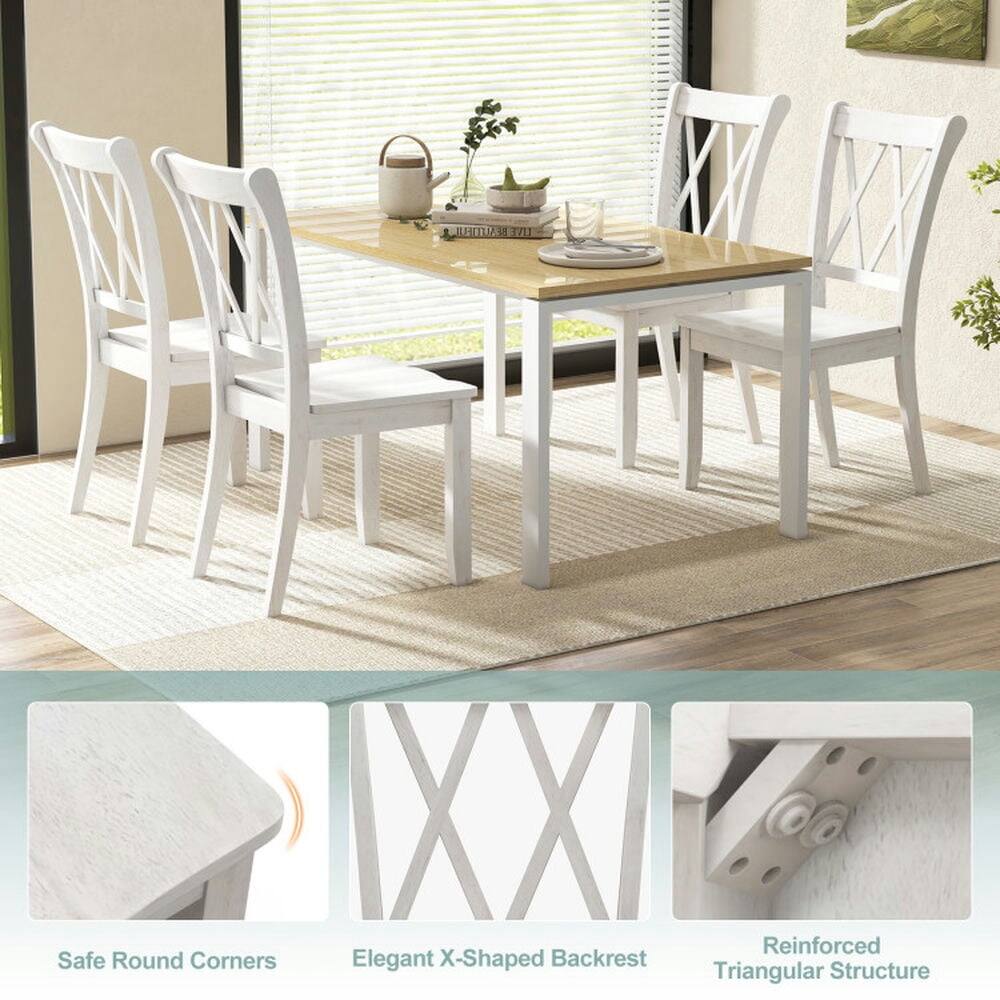 ELIAI A1 Safe Round Corners Elegant X-Shaped Backrest Reinforced Triangular Structure