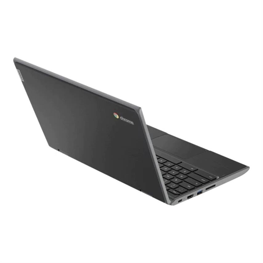Angle. Lenovo - Chromebook 2nd Gen 300e 2-in-1 11.6" Touch 4GB 32GB eMMC Celeron® N4020 1.1GHz ChromeOS - Black.