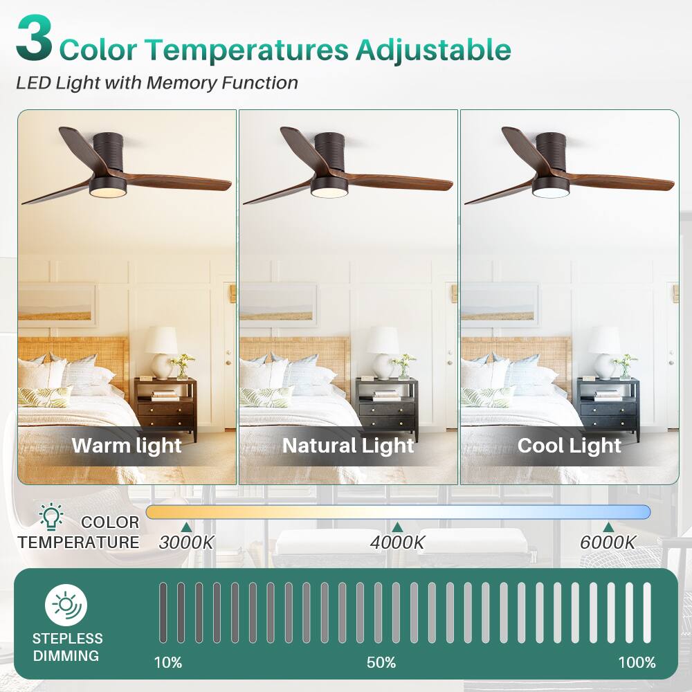 3 Color Temperatures Adjustable LED Light with Memory Function

- Warm Light
- Natural Light
- Cool Light

COLOR TEMPERATURE
- 3000K
- 4000K
- 6000K

STEPPLESS DIMMING
- 10%
- 50%
- 100%