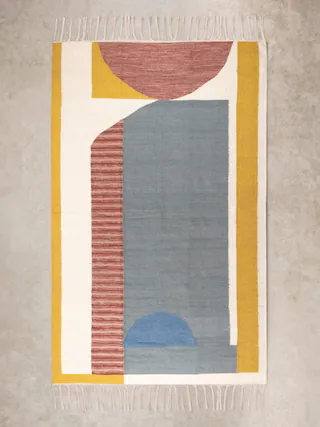 Front. GAURI KOHLI - Horatio Rug - Multicolored.