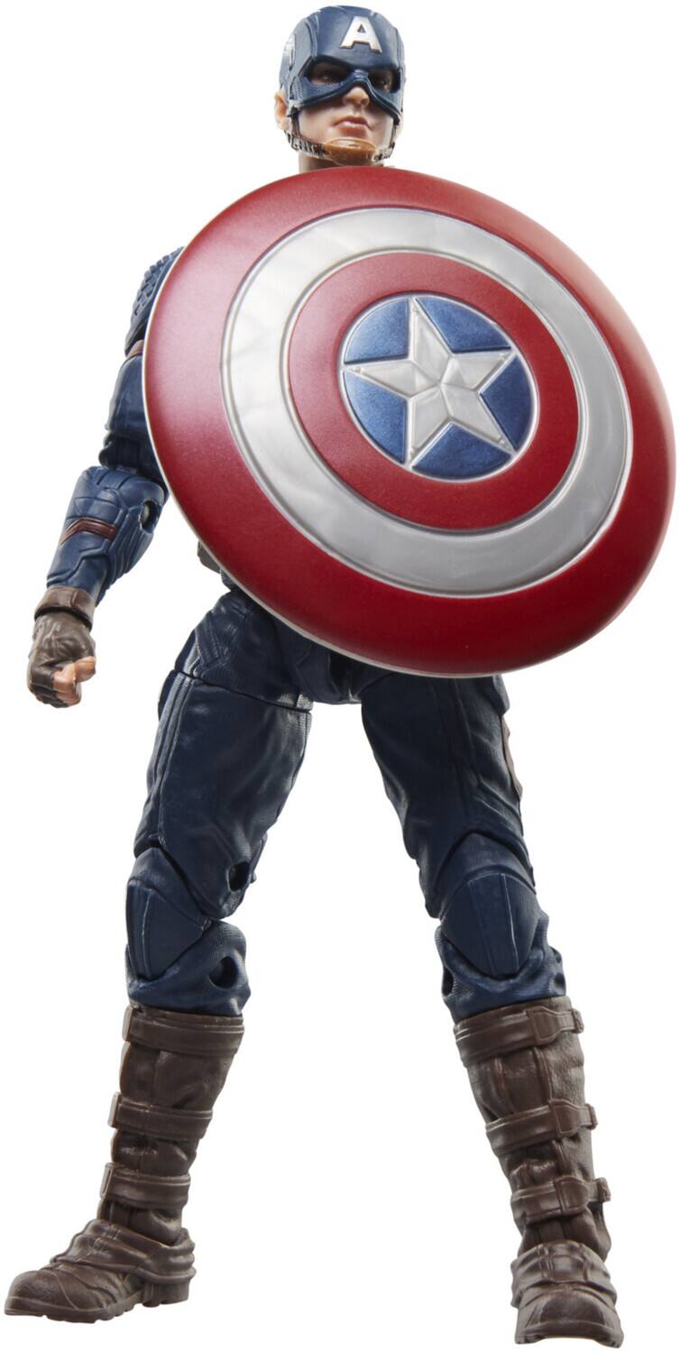 Alt View 3. Hasbro - Hasbro Collectibles - Avengers: Endgame - Marvel Legends - Captain America Action Figure   - COLLECTIBLES - Multicolor.