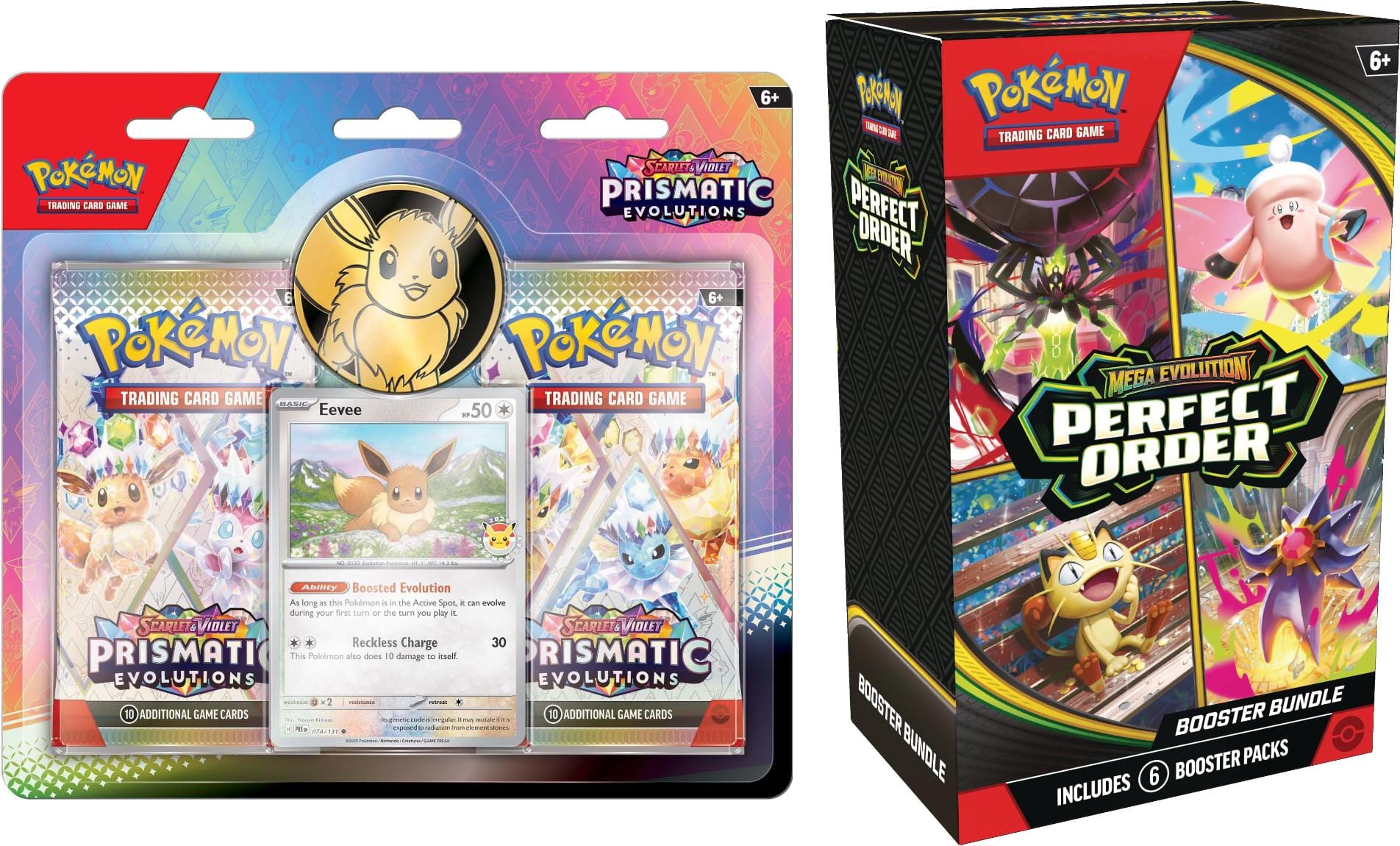 Pokémon - TCG:Scarlet & Violet Prismatic Evolutions - Mega Evolution-Perfect Order