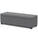 Angle. Simpli Home - Avalon Extra Large Storage Ottoman Bench - Stone Grey.