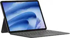 Front. Microsoft - Surface Pro - 12" Touchscreen - Snapdragon X2 Plus (6 Core) - 16GB Memory - 256GB UFS - Device Only - Black.