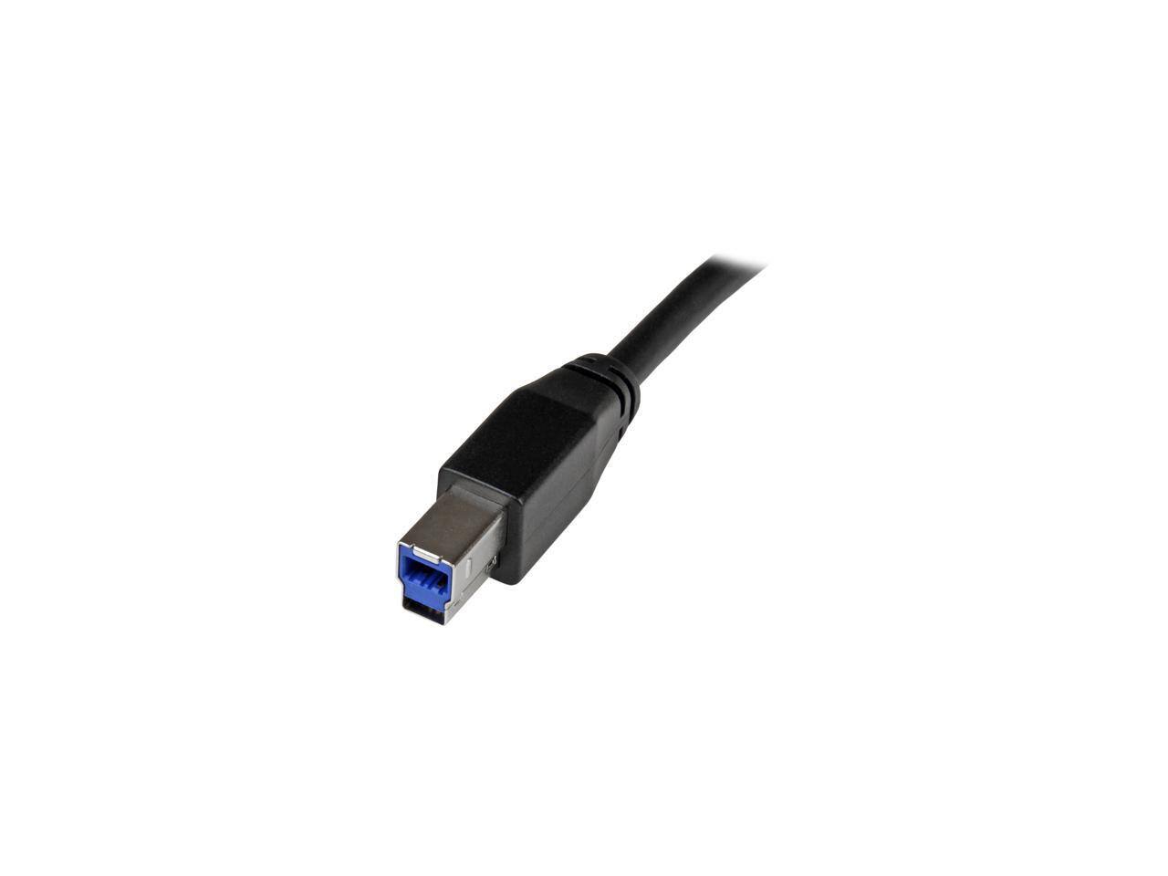 Alt View 2. StarTech.com - StarTech.com 5m 15 ft Active USB 3.0 USB-A to USB-B Cable - M/M - USB A to B Cable - USB 3.1 Gen 1 (5 Gbps).