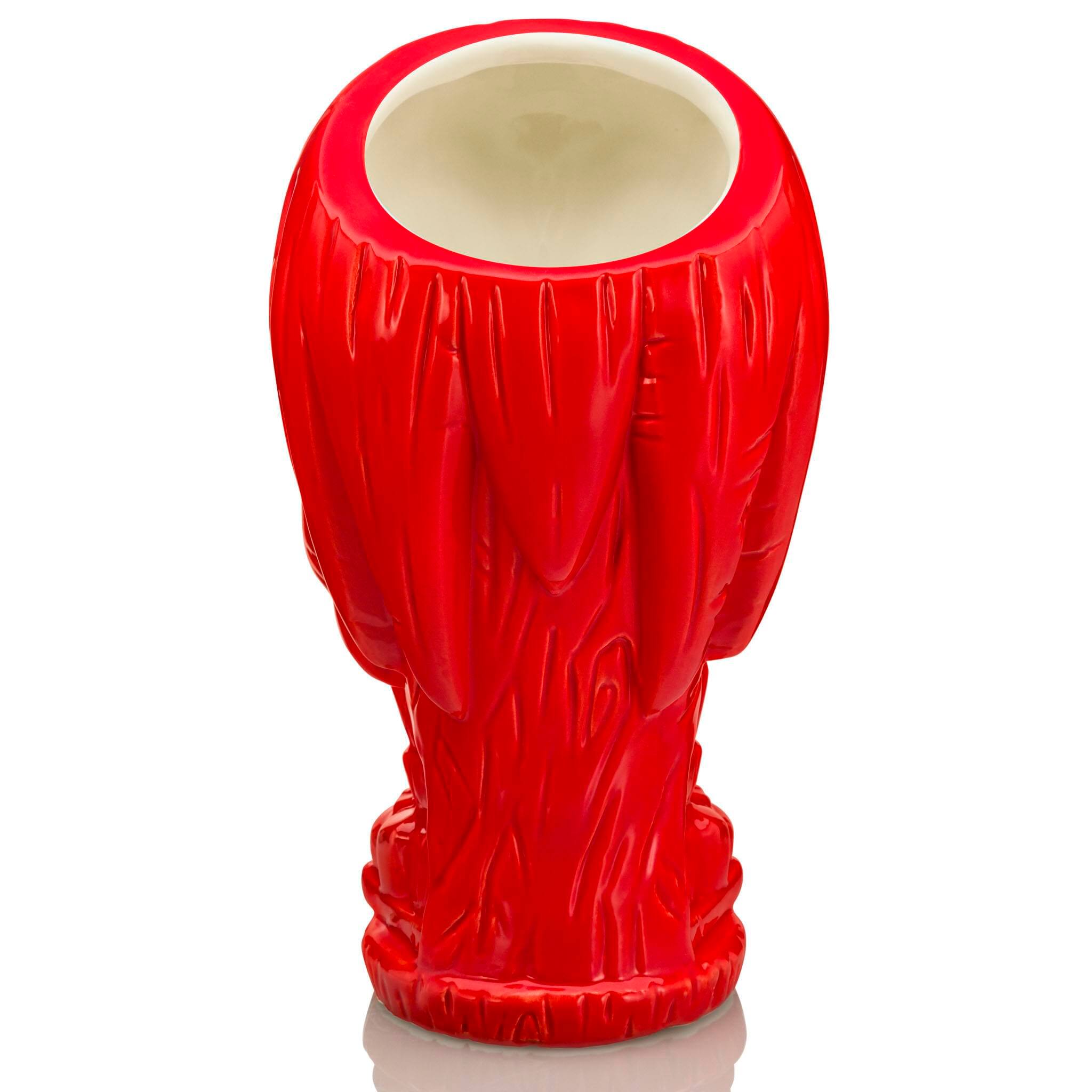 Alt View 2. ThinkGeek - Geeki Tikis Sonic The Hedgehog Knuckles Ceramic Mug | Holds 18 Ounces - Red.