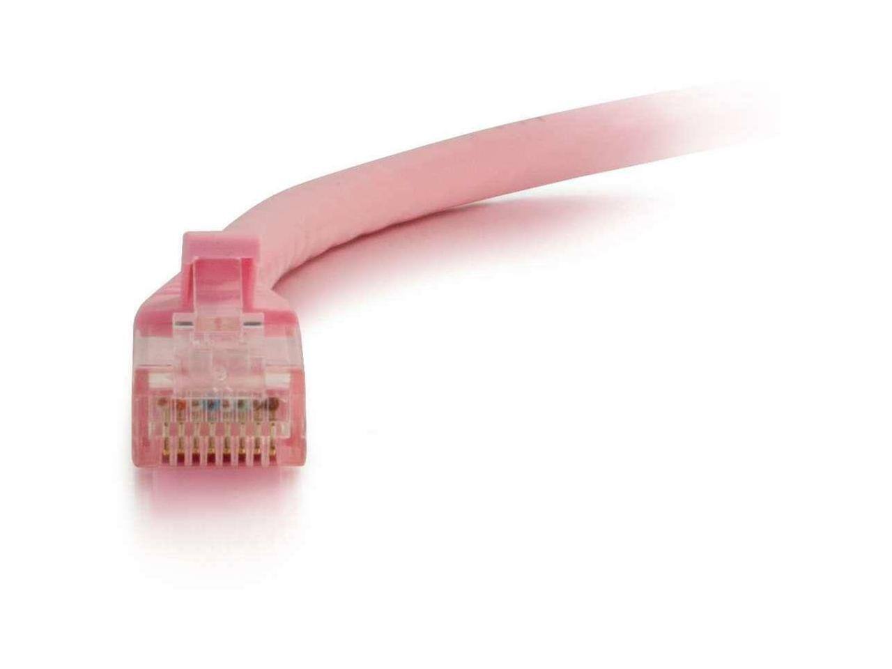 Alt View 5. Cables to Go - C2G 04056 Cat6 Cable - Snagless Unshielded Ethernet Network Patch Cable, Pink (20 Feet, 6.09 Meters).