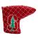 Front. Team Golf - Stanford Cardinal Quilted Blade Putter Cover - Multicolor.