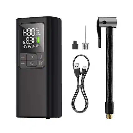 PSI BAR KPA Kg/cm
8.88
8.88
+ - U
USB cable
Hose with nozzle