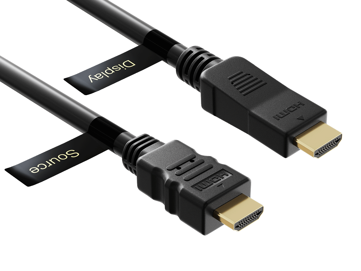 Cable Leader - Active HDMI Cable with Ethernet, CL3-Rated 4K HDMI 1.4 for Long In-Wall Home Theater, Projector Runs - Black