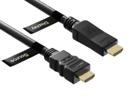 Cable Leader - Active HDMI Cable with Ethernet, CL3-Rated 4K HDMI 1.4 for Long In-Wall Home Theater, Projector Runs - Black