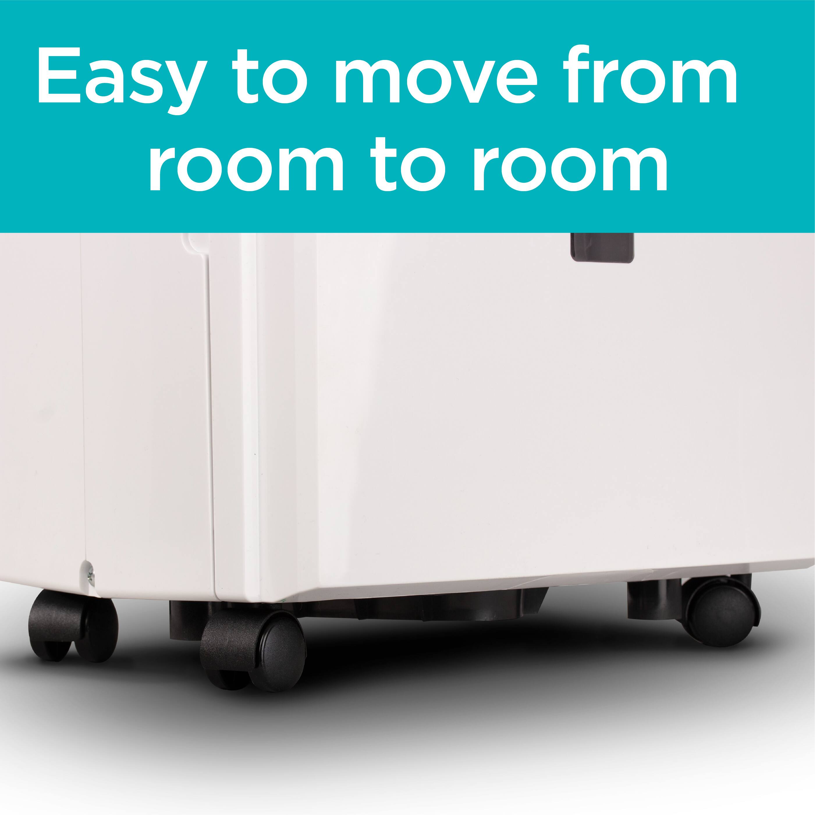 Easy to move from room to room