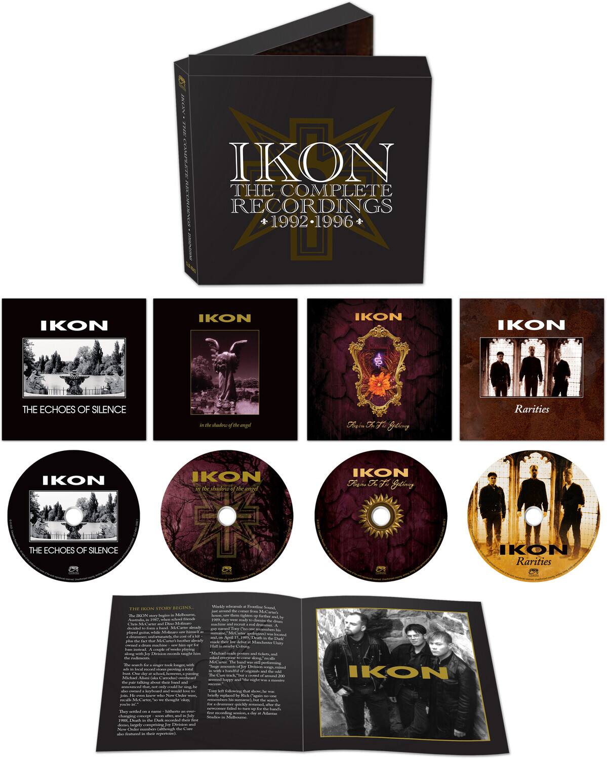 IKON - The Complete Recordings 1992-1996

IKON - The Echoes of Silence

IKON - For the Glory

IKON - Rarities