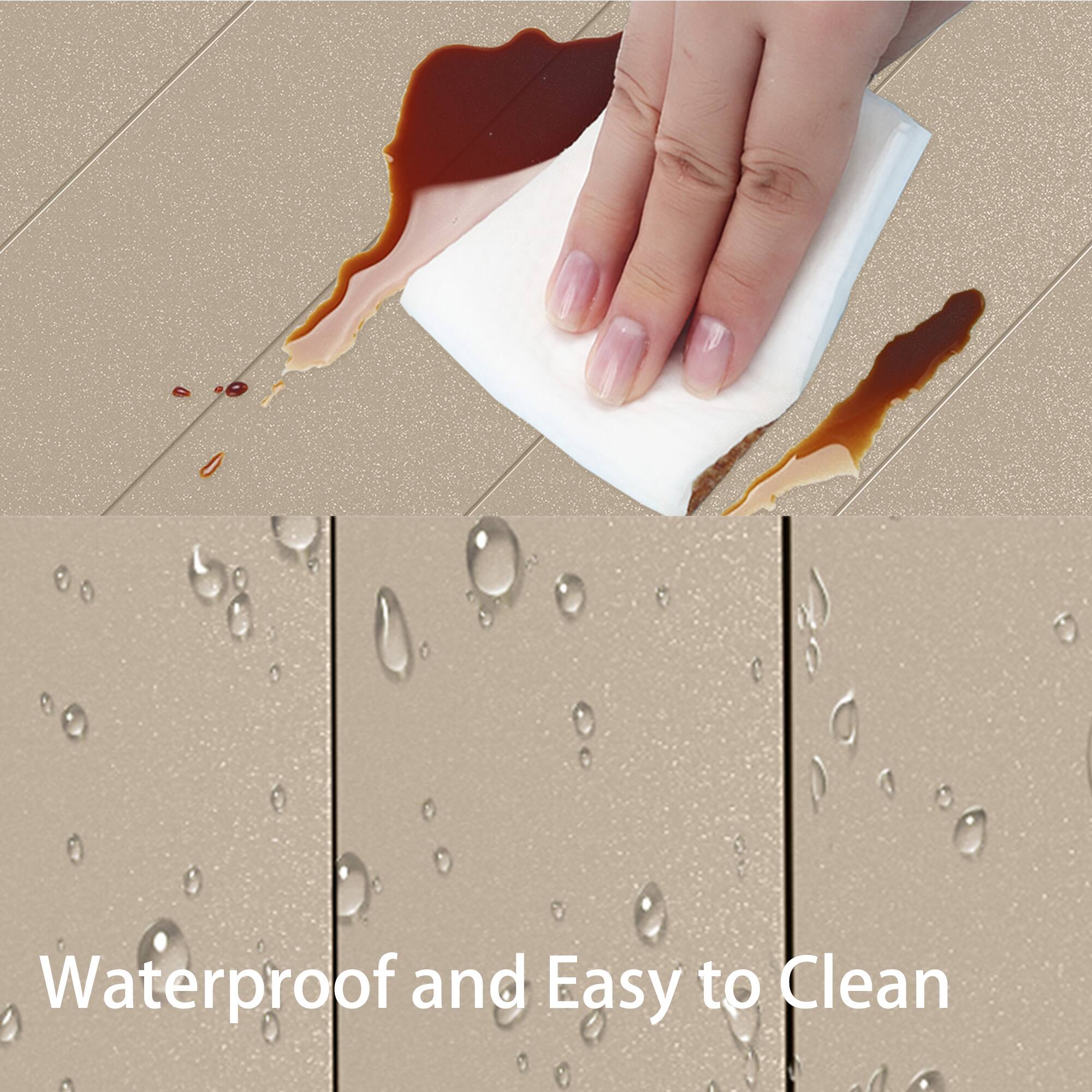 Waterproof and Easy to Clean