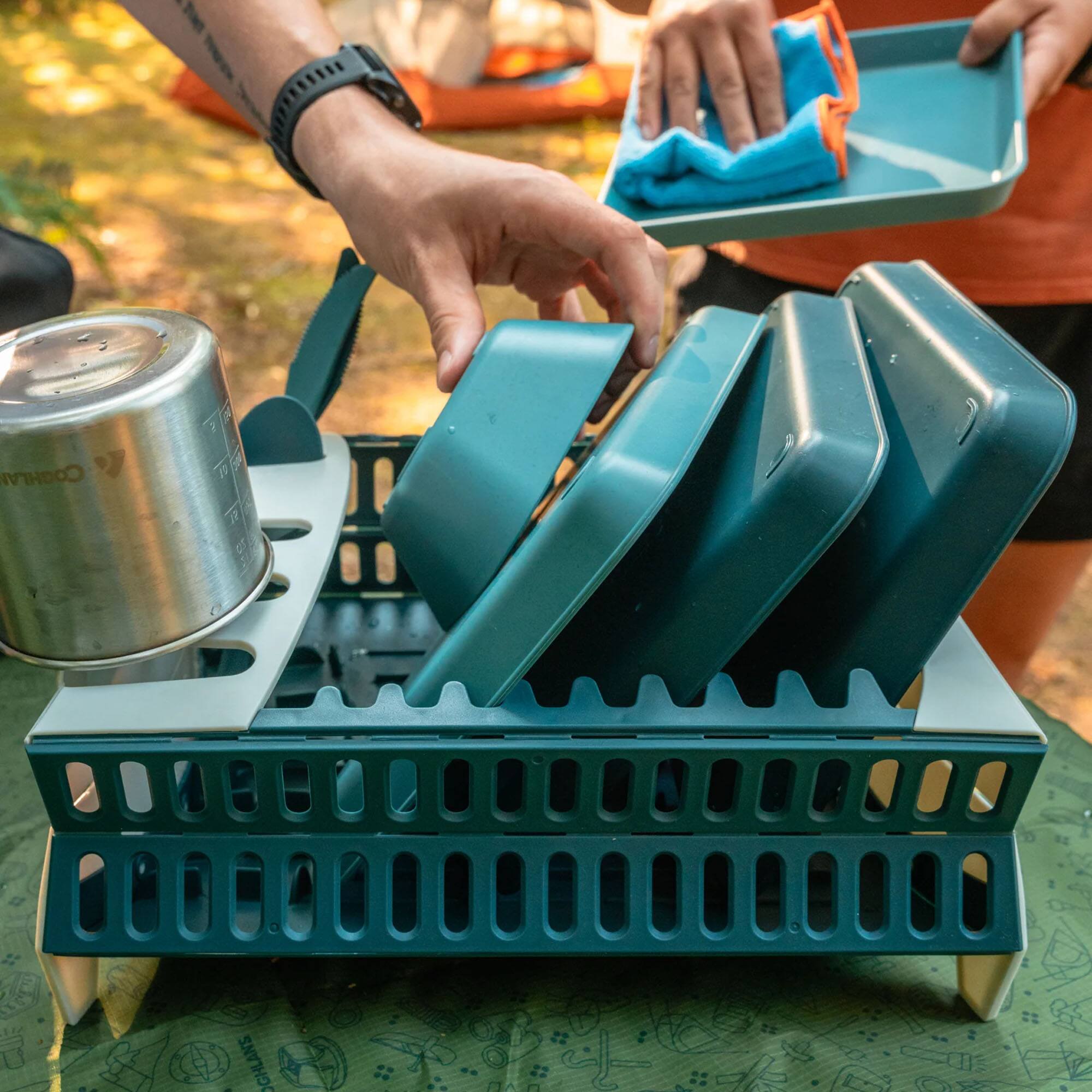 Alt View 4. Coghlan’s - Coghlan's Snapfold Dish Rack.