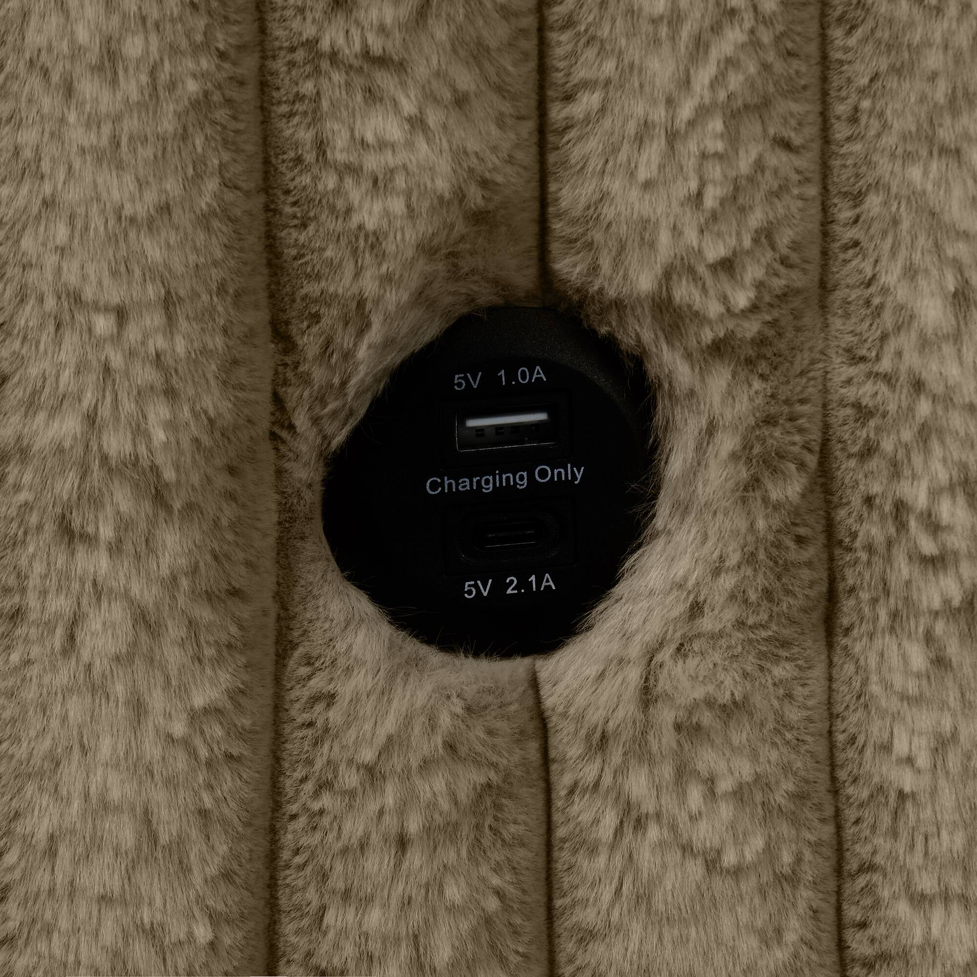 5V 1.0A Charging Only  
5V 2.1A