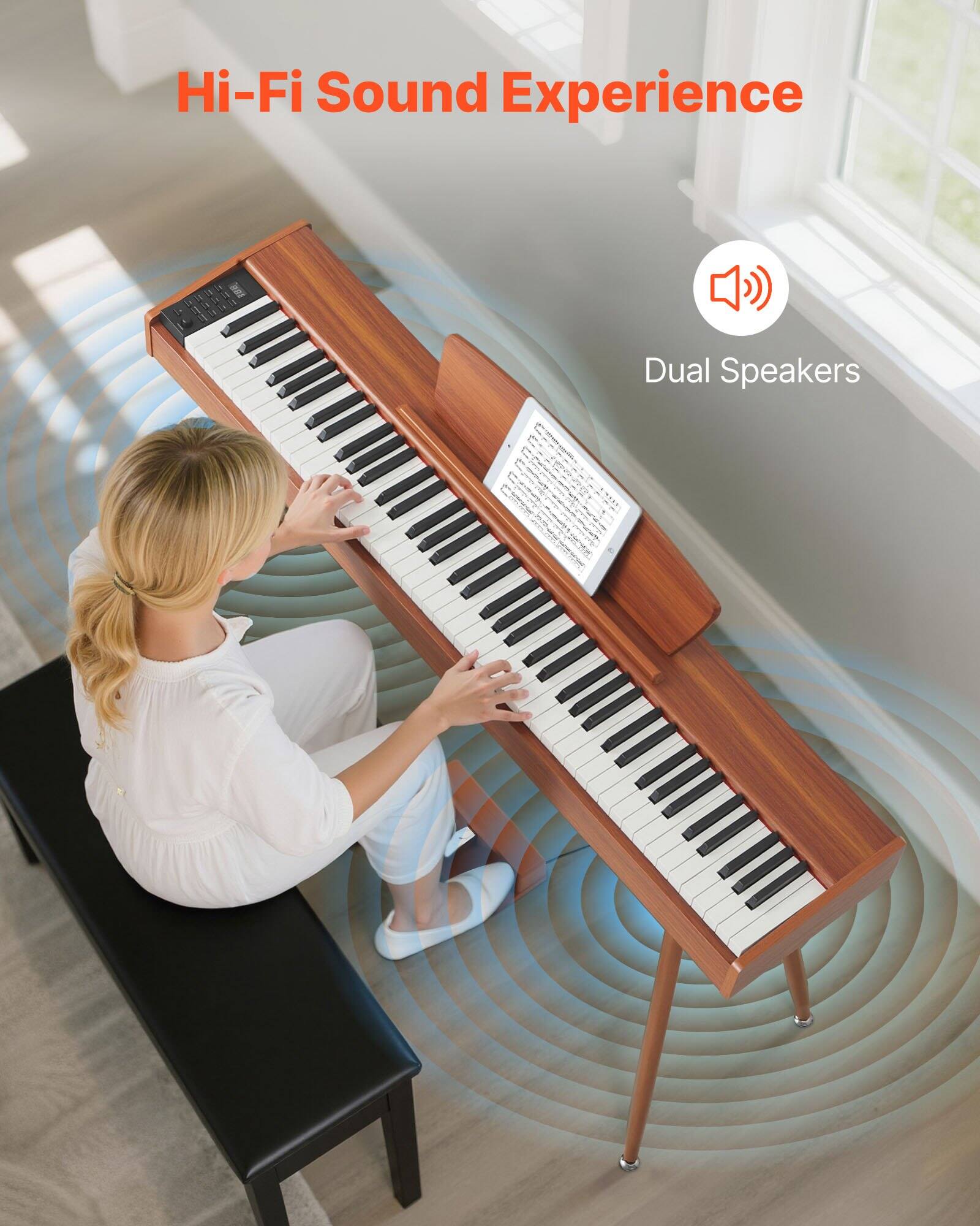 Hi-Fi Sound Experience  
Dual Speakers