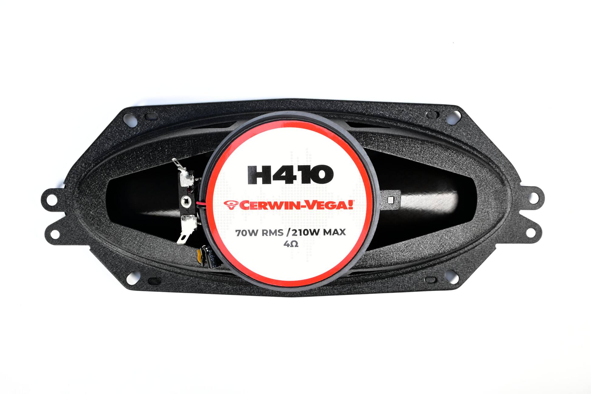 H410  
CERWIN-VEGA!  
70W RMS / 210W MAX  
4Ω