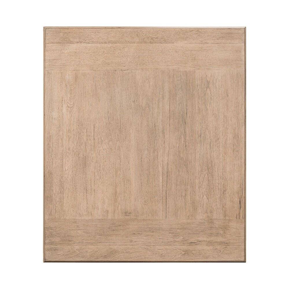 Angle. Liberty Furniture Industries - Living Room Rectangular End Table with Storage Drawer - Barley Buff Birch Wood - Barley Buff.