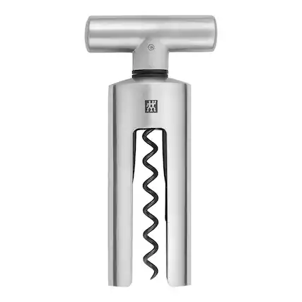Front. ZWILLING - ZWILLING Sommelier Stainless Steel Corkscrew - Stainless Steel.