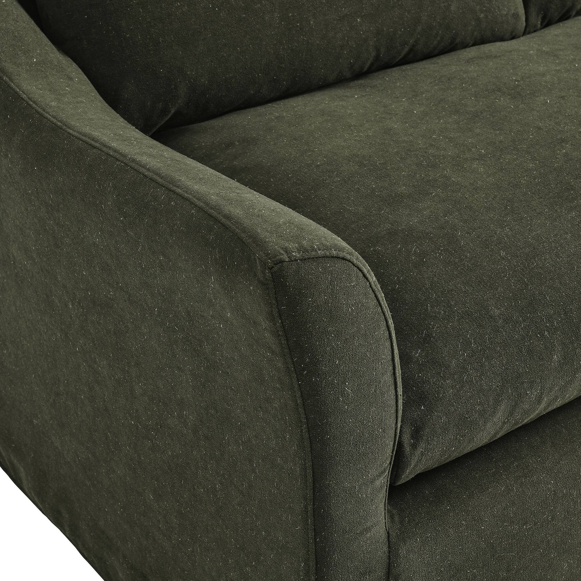 Alt View 3. Modway - Somerset 92" Linen Blend Slipcovered Sofa by Modway - Sage.