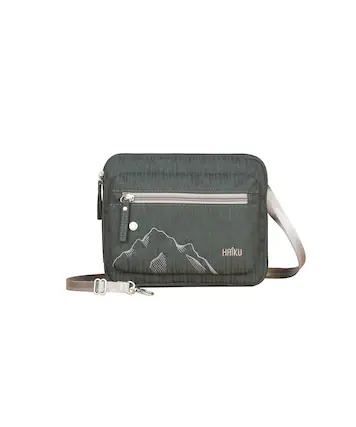 Front. Haiku - Haiku Aspire Folio Crossbody - Deep Forest.