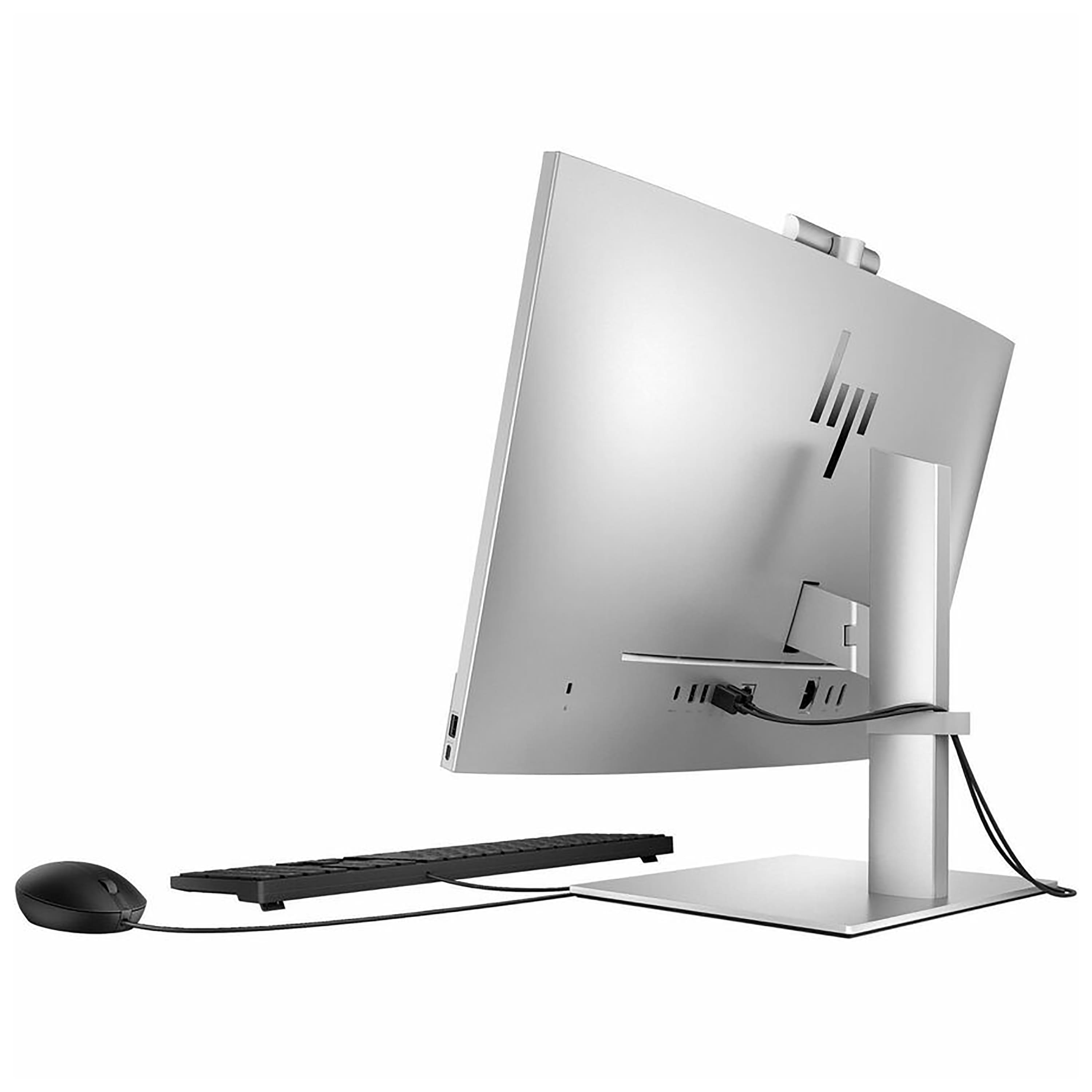 Alt View 2. HP - EliteOne 840 23.8" Full HD All-in-One - Intel Core i5-14500 - 16GB Memory - 512GB SSD - Silver/Black.