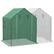 Front. Outsunny - Set of 2 Walk-in Greenhouse Replacement Covers for Model 01-0472 w/ Roll-up Door and Mesh Windows, 55"x56.25"x74.75".
