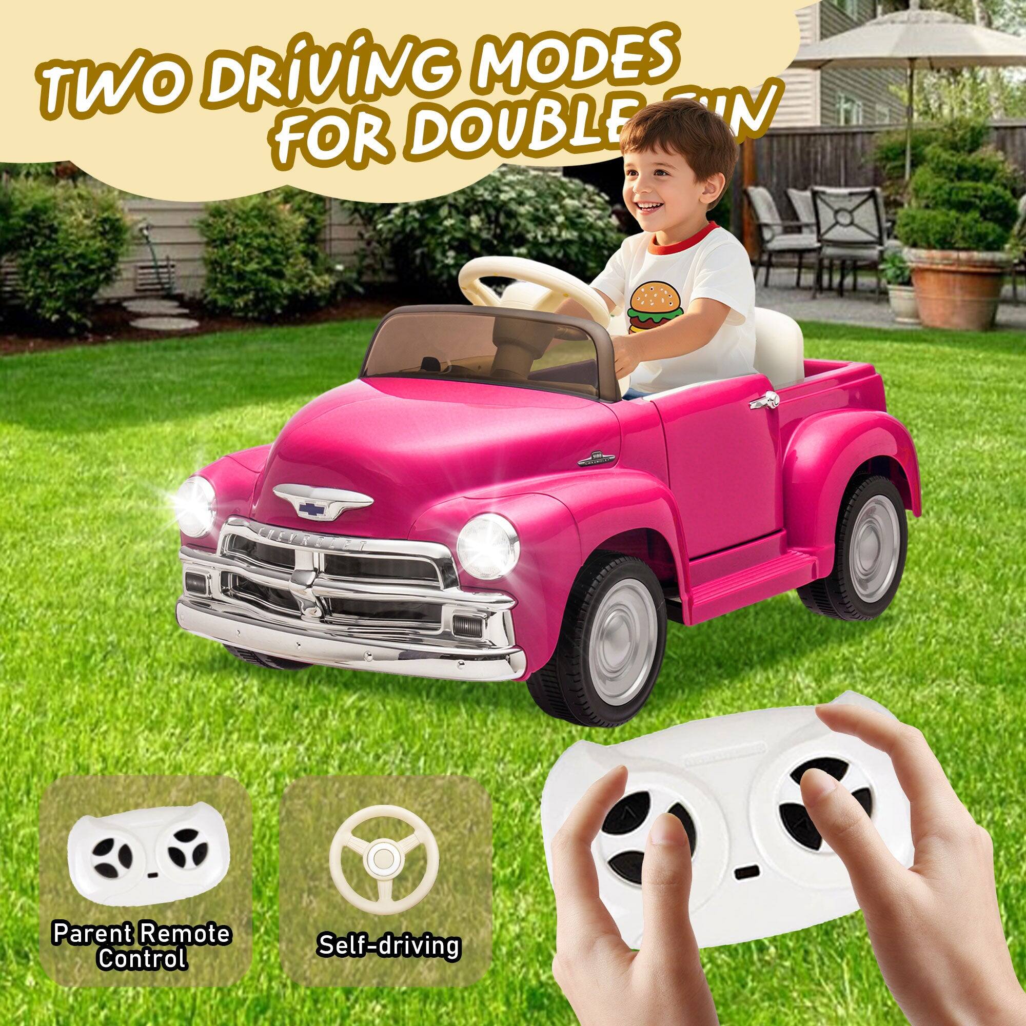 TWO DRIVING MODES FOR DOUBLE FUN

Parent Remote Control
Self-driving