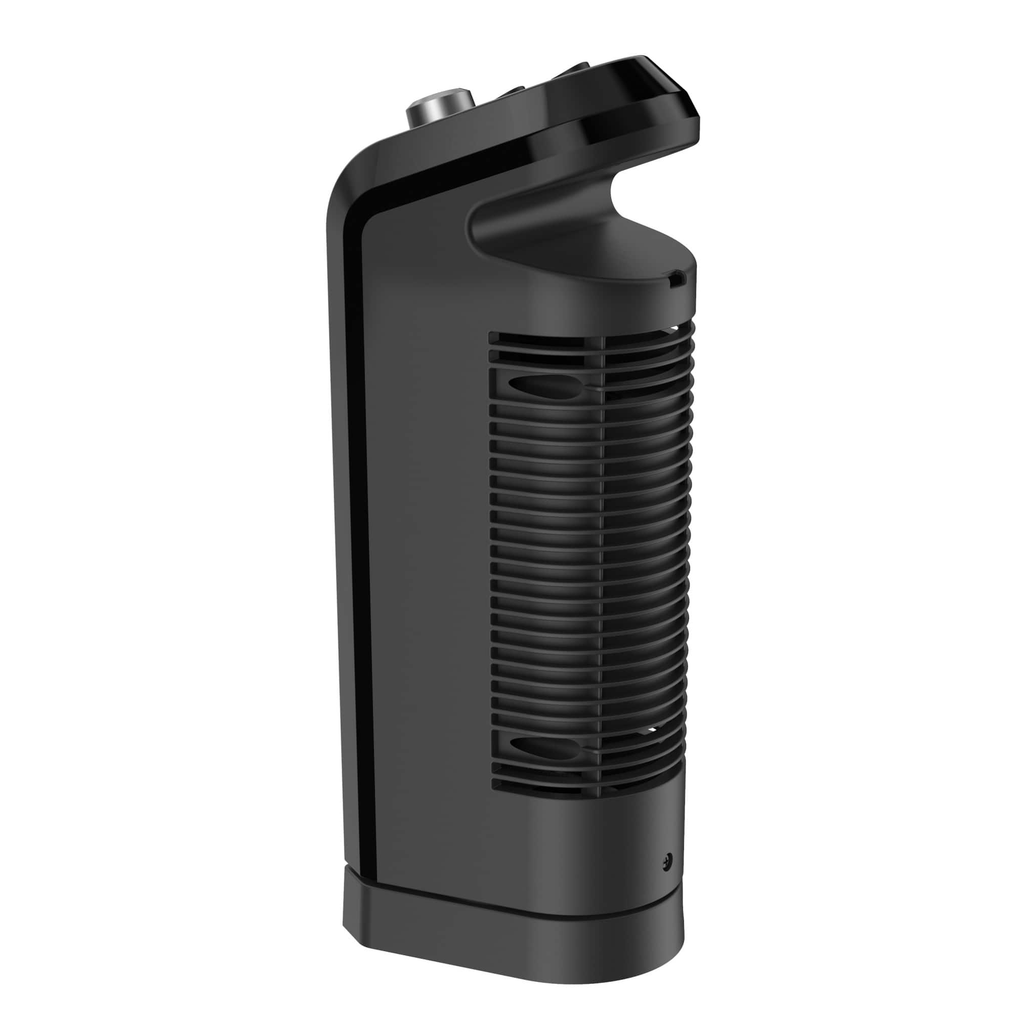 Alt View 15. Lasko - 16 in. 1500-Watt Portable Ceramic Space Heater for Tabletop or Floor, CT16450 - Black.