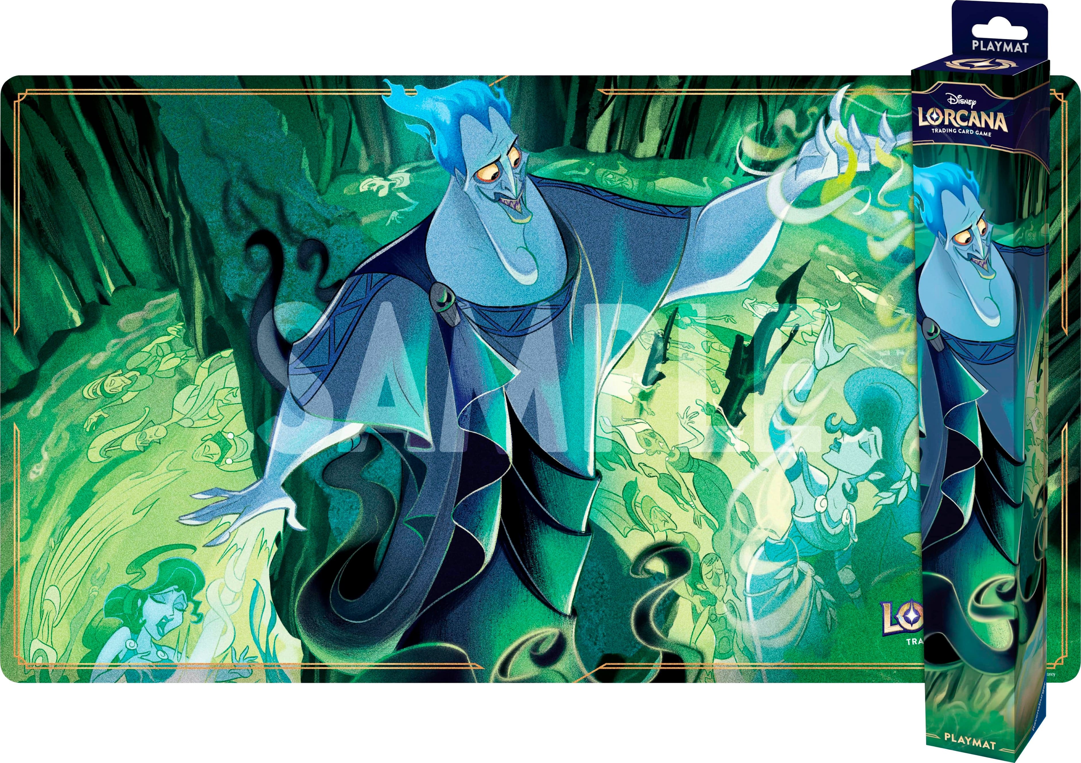 The text on the image reads "PLAYMAT Disney Lorcana Trading Card Game".