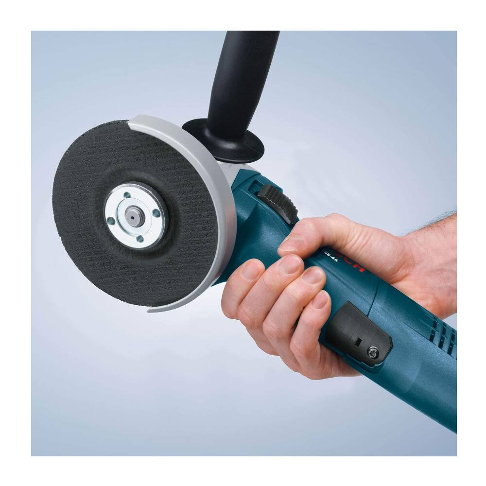 Left. Bosch - Bosch GWS8-45-RT 120V 7.5 Amp 4-1/2 in. Corded Angle Grinder.