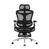 Front. SIHOO - C300 Computer Chair with Footrest,Gaming Chair with Soft 4D Armrests, Dynamic Lumbar Support and Swivel Office Chair - Basic - Black.