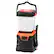 Front. VEVOR - LED Camping Lantern,All-in-one,1000LM,360° Illumination,4 Lighting Modes,Battery Powered Light,Outdoor Robust Flashlight - Black,Orange.