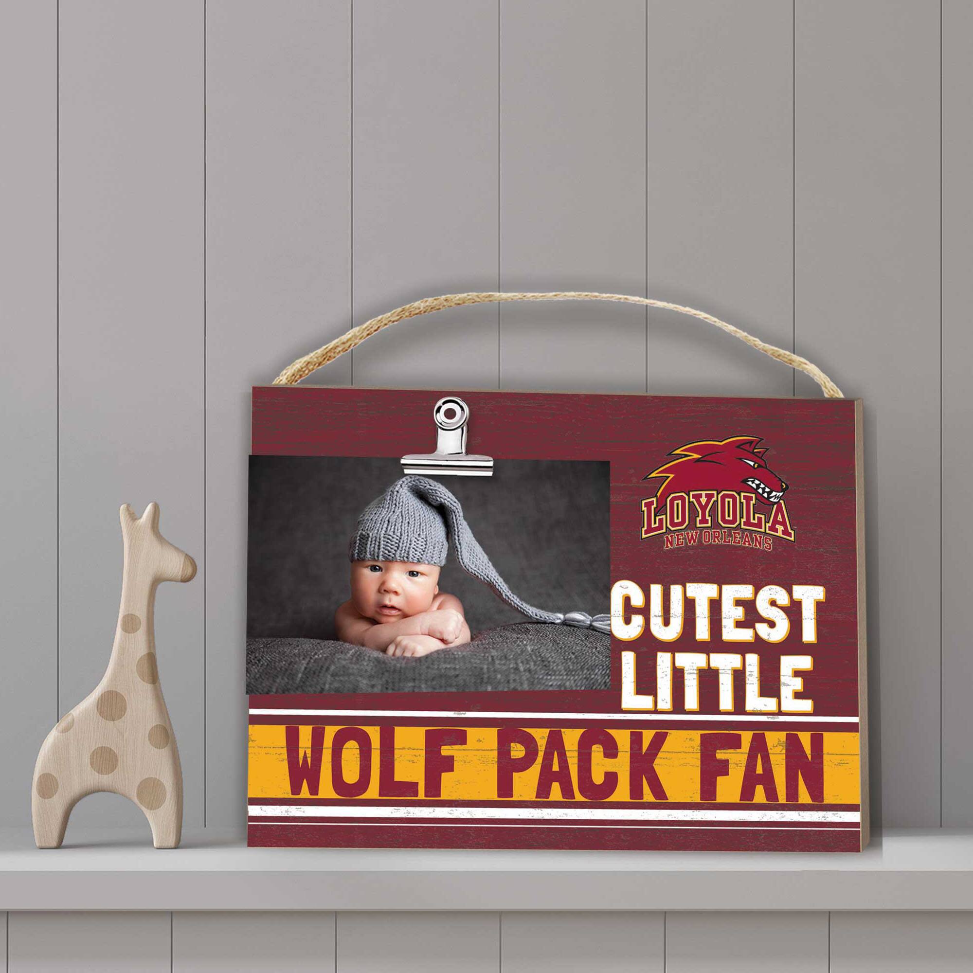LOYOLA NEW ORLEANS CUTEST LITTLE WOLF PACK FAN