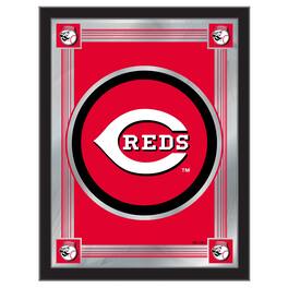 Holland Bar Stool Co. - Cincinnati Reds 17" x 22" Logo Wall Mirror - Multicolor