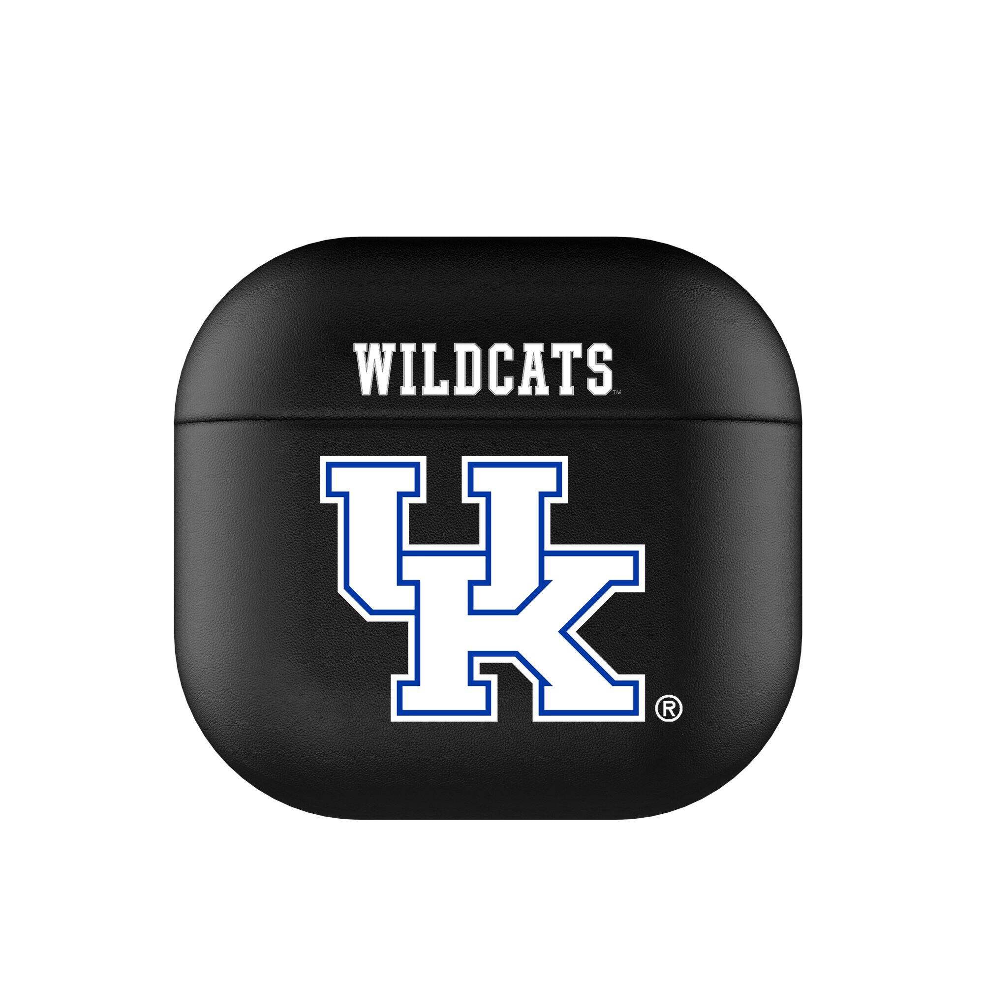 Front. Keyscaper - Kentucky Wildcats Kentucky Wildcats Insignia AirPods 4th Generation Case Cover - No Size - Black.