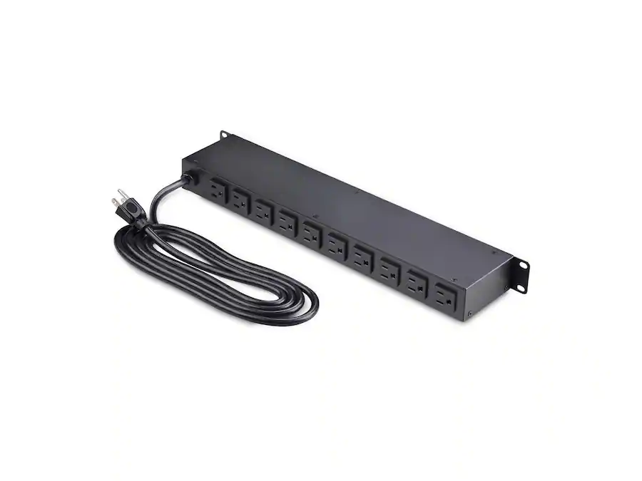 StarTech.com StarTech 12NM8 RACK MOUNT PDU 12 Outlet 1U Metered PDU w ...