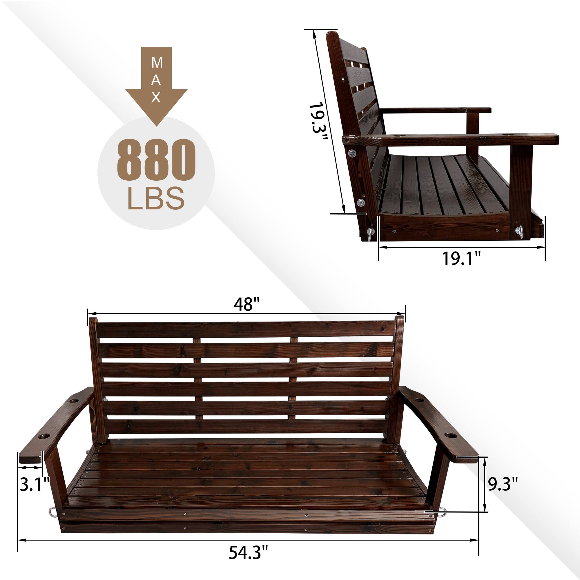 MAX  
880 LBS  

19.3"  
19.1"  
48"  
3.1"  
9.3"  
54.3"