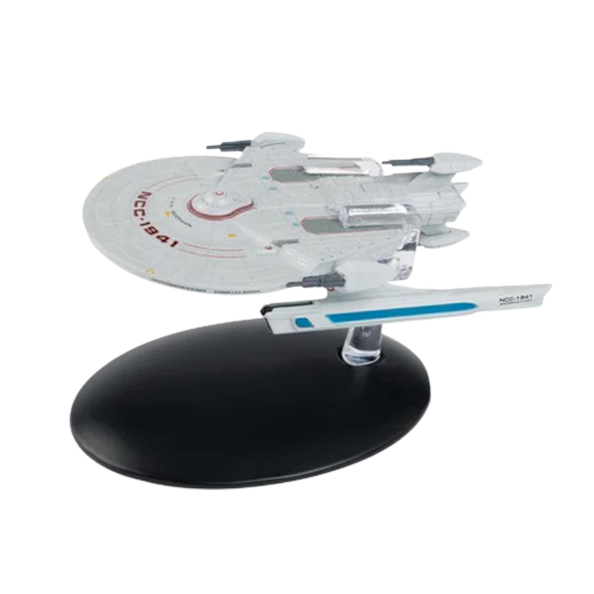 Alt View 1. Eaglemoss - Eaglemoss Star Trek Starship Replica | Starfleet Bozeman - Grey.
