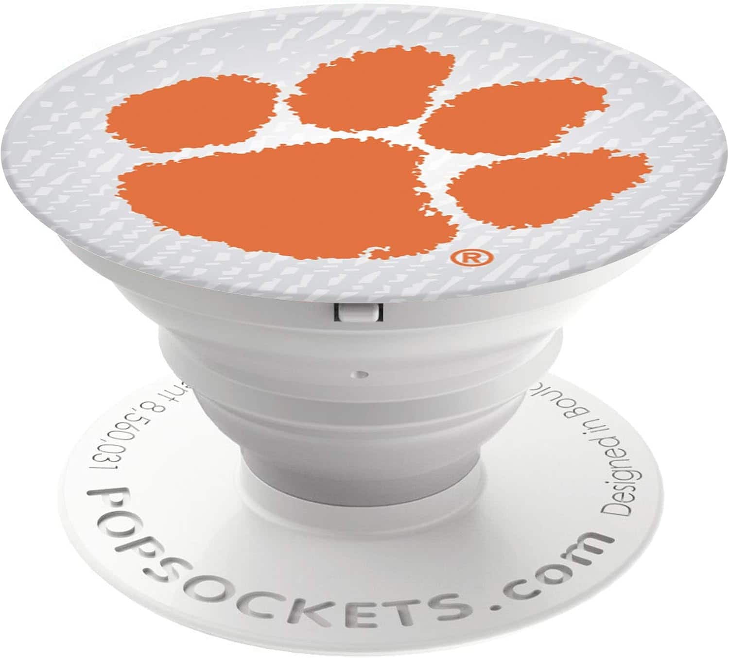 PopSockets - PopSockets: Collapsible Grip & Stand for Phones and Tablets - Clemson