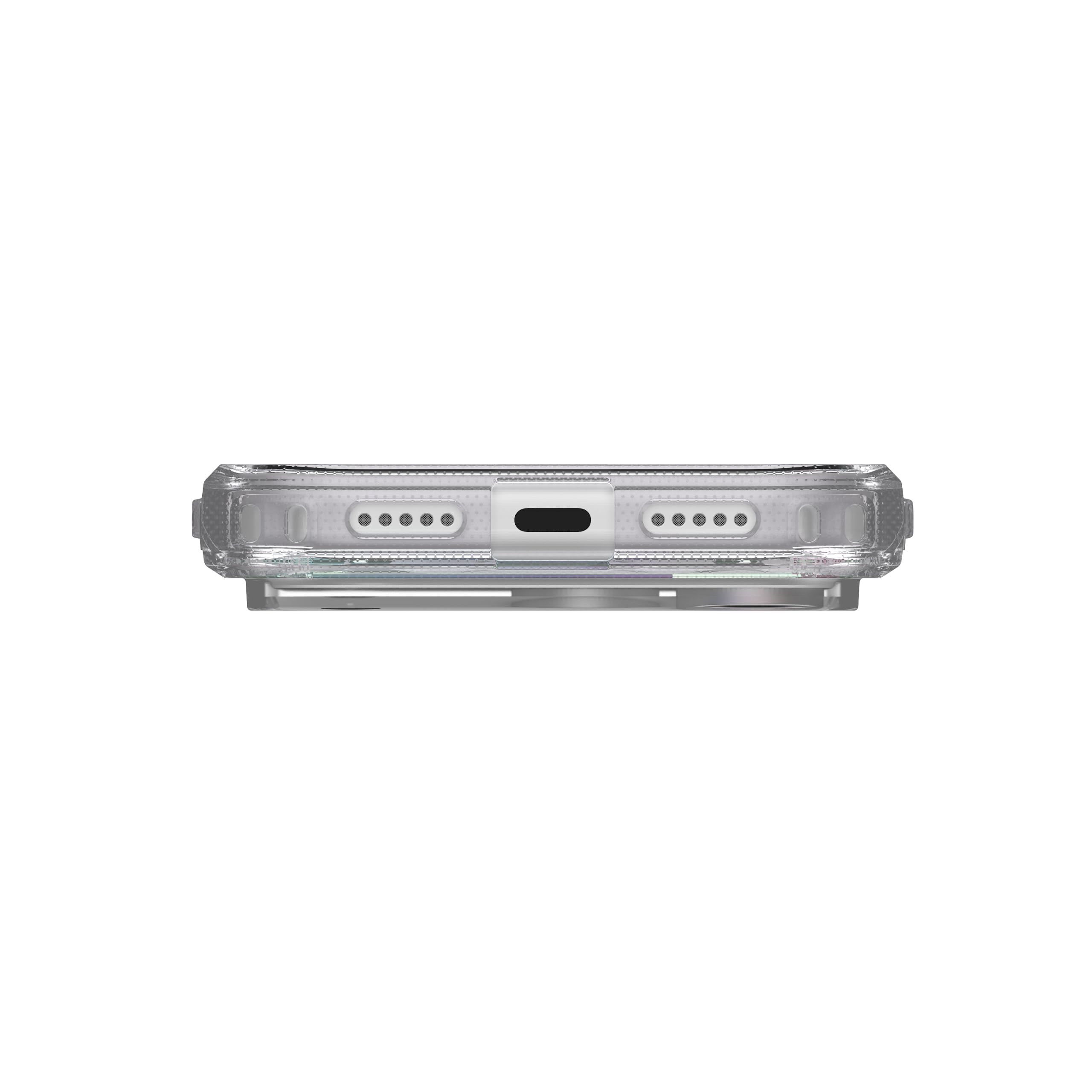 Alt View 4. UAG - iPhone 18 Pro Case/iPhone 17 Pro Case with MagSafe, Translucent Rainbow Gradient, Anti-Yellowing, Plyo - Iridiscent.