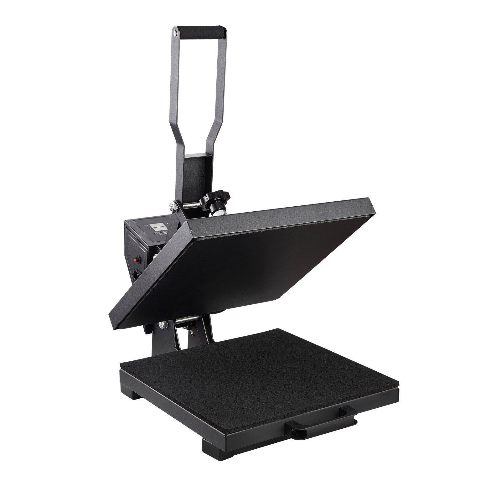 Alt View 10. Glintex - 15"x15" Heat Press Machine, High Pressure, Fast Even Heating, Digital Control for Heat Transfer Vinyl & Sublimation.